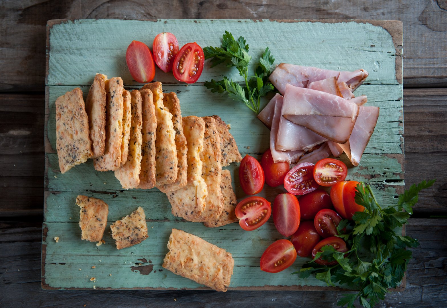 Cold platter styled for food photography by Jac Kritzinger