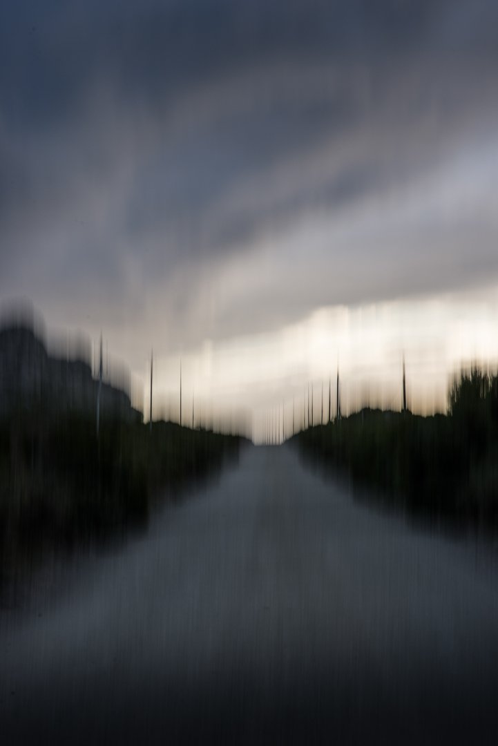 Hangklip road in beyond the frame photography by Jac Kritzinger