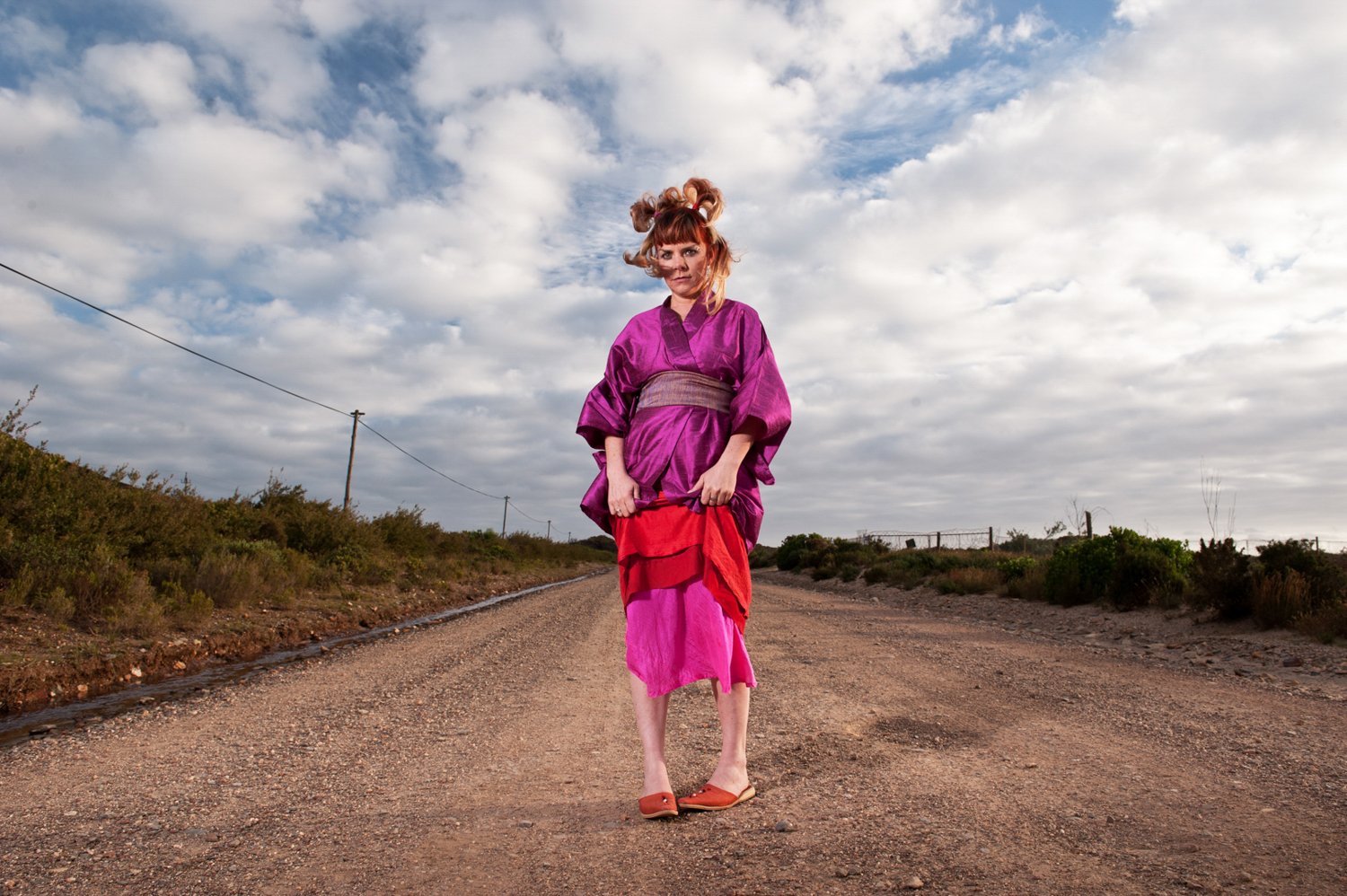 Lourina Jansen van Rensburg in portrait photography by Jac Kritzinger