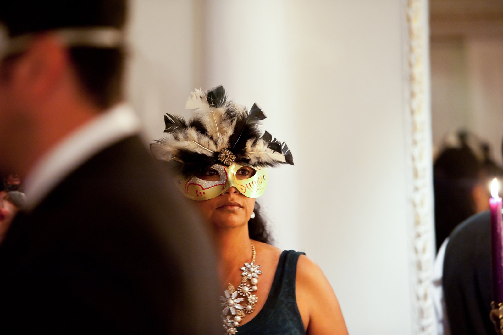 Masked lady for events photography by Jac Kritzinger