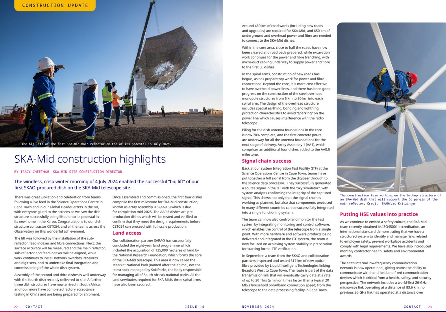 Sheets Contact magazine in photography by Jac Kritzinger