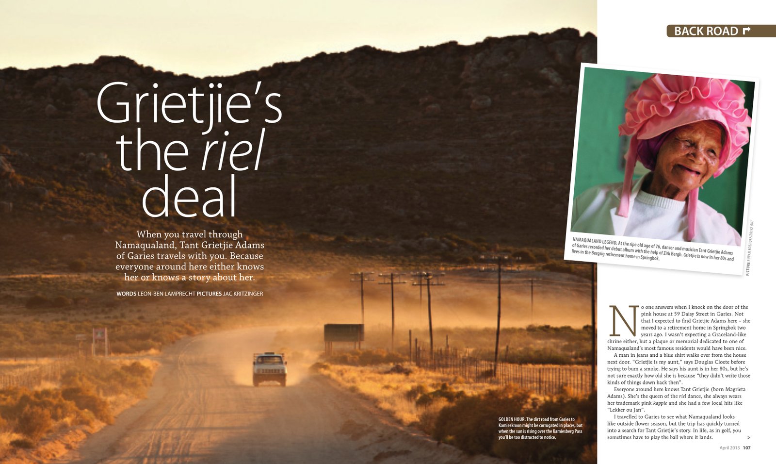 Sheets Go! magazine 3 in photography by Jac Kritzinger