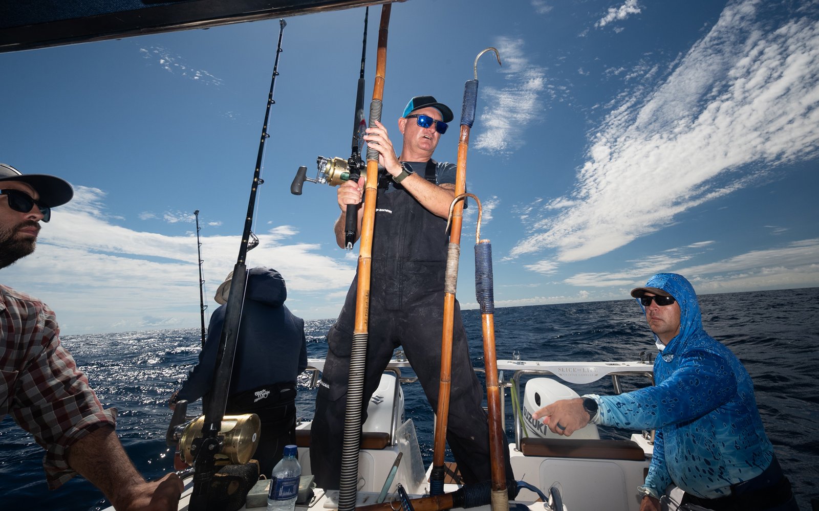 Deep sea fishing photography by Jac Kritzinger